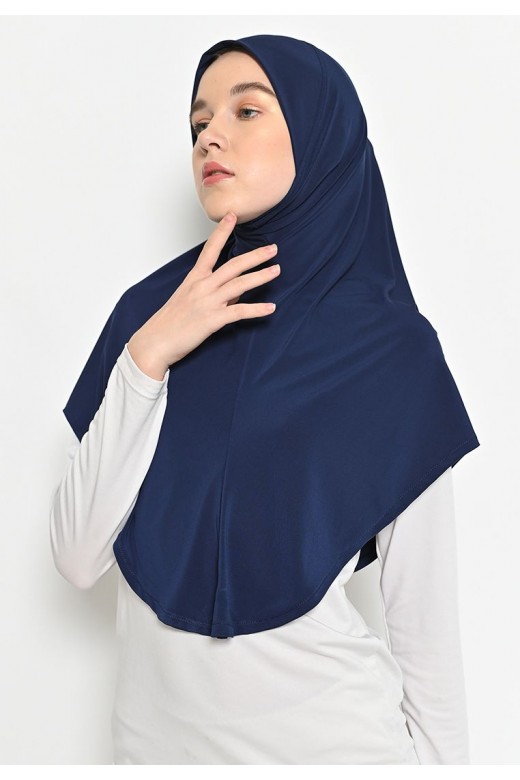 Tasya Hijab Sporty Navy